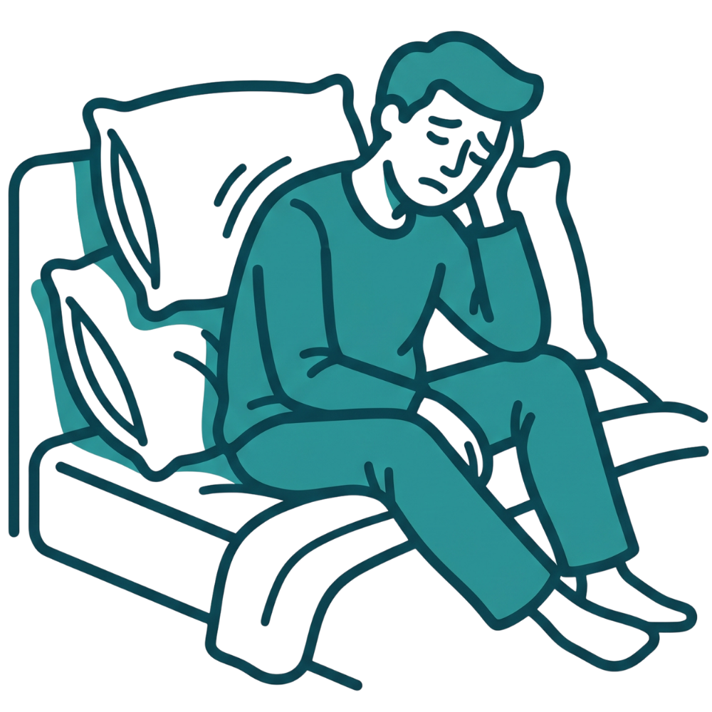 Dormire ogni notte con il busto sollevato