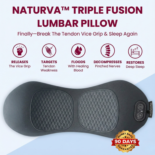 Naturva™ Triple Fusion Lumbar Pillow